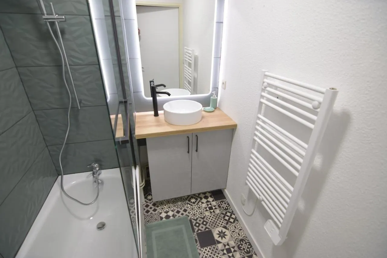 Ferienwohnung Le Boheme T2-Wifi-Calme-Parking Lourdes Apartment